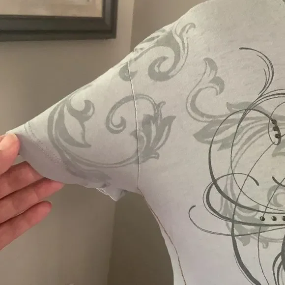 Sold !! Hard rock couture graphic tee size L preloved❤️EUC - Picture 4 of 14